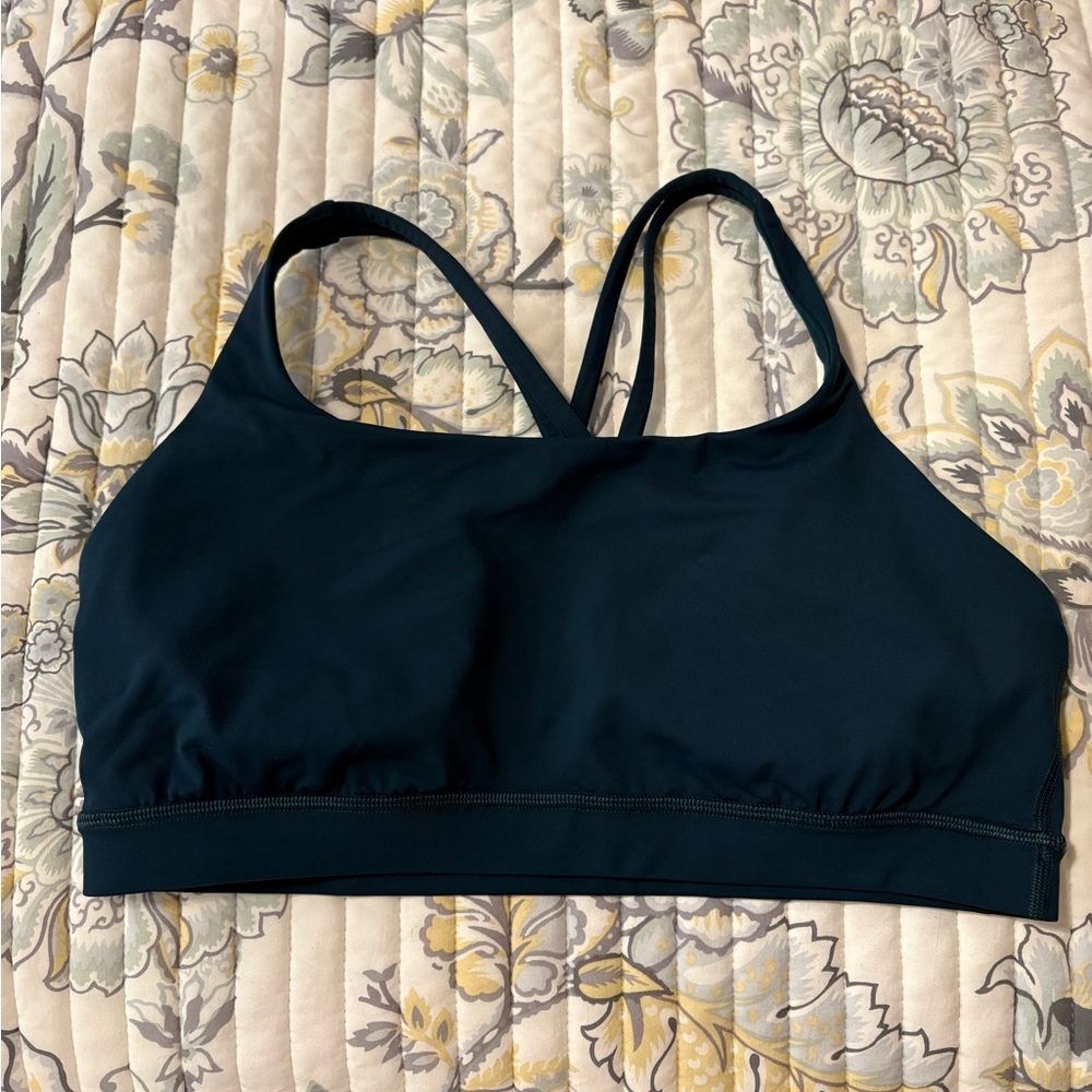 Lululemon Energy Bra
Medium Support size 12 indochine blue